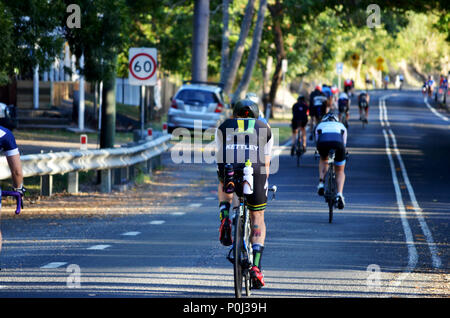 Cairns, Australien. 10. Juni 2018. Ironman pazifische Meisterschaft Triathlon Cairns Australien Credit: Karstu Fotografie/Alamy Live News Ironman Triathlon im asiatisch-pazifischen Raum Stockfoto