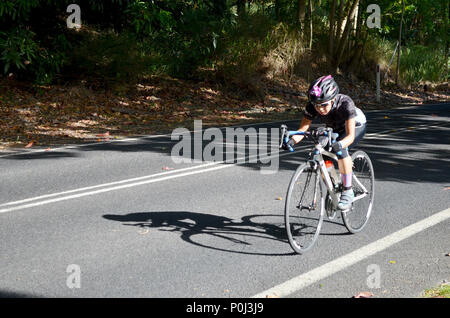 Cairns, Australien. 10. Juni 2018. Ironman pazifische Meisterschaft Triathlon Cairns Australien Credit: Karstu Fotografie/Alamy Live News Ironman Asien-Pazifik Meisterschaft Stockfoto