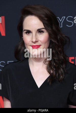 Los Angeles, CA, USA. Juni 2018. Juni 2018 – Los Angeles, Kalifornien – Michelle Dockery. Netflix „Godless“ FYC Event in den Netflix FYSEE Raleigh Studios. Foto: Birdie Thompson/Admedia Stockfoto