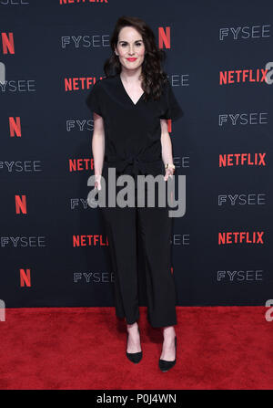 Los Angeles, CA, USA. Juni 2018. Juni 2018 – Los Angeles, Kalifornien – Michelle Dockery. Netflix „Godless“ FYC Event in den Netflix FYSEE Raleigh Studios. Foto: Birdie Thompson/Admedia Stockfoto