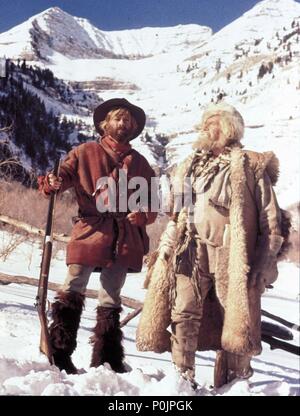 Original Film Titel: JEREMIAH JOHNSON. Englischer Titel: JEREMIAH JOHNSON. Regisseur: Sydney Pollack. Jahr: 1972. Stars: Robert Redford, WILL GEER. Quelle: WARNER BROTHERS/Album Stockfoto