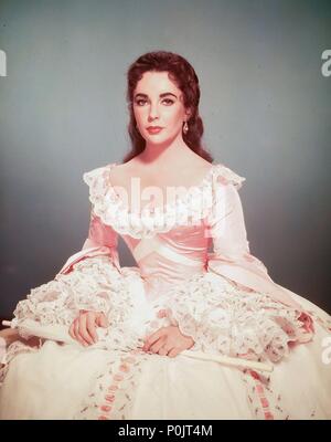 Original Film Titel: RAINTREE COUNTY. Englischer Titel: RAINTREE COUNTY. Regisseur: EDWARD DMYTRYK. Jahr: 1957. Stars: Elizabeth Taylor. Credit: M.G.M/Album Stockfoto