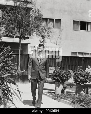 Original Film Titel: Der Flüchtling. Englischer Titel: Der Flüchtling. Jahr: 1963. Stars: DAVID JANSSEN. Quelle: ABC-TV/Album Stockfoto