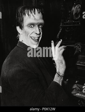 Original Film Titel: The Munsters. Englischer Titel: The Munsters. Jahr: 1964. Stars: FRED GWYNNE. Quelle: CBS/MCA/Universal/Album Stockfoto