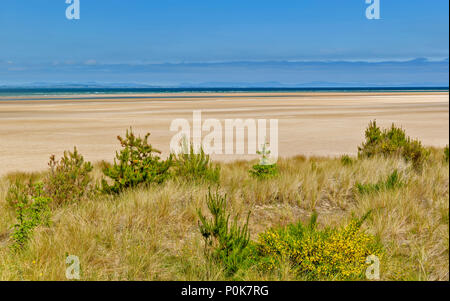 CULBIN STRAND Moray in Schottland auf der Suche nach Black Isle und HÜGEL VON SUTHERLAND Stockfoto