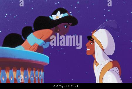 Original Film Titel: Aladdin. Englischer Titel: Aladdin. Regisseur: John MUSKER. Jahr: 1992. Quelle: Disney/Album Stockfoto