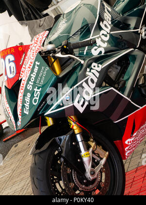 Moto Paton, leichte Motorrad aus Italien, Isle of Man TT Straße Rennen, Mountain Course, 2018 Stockfoto