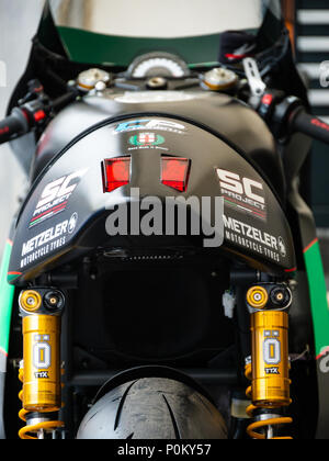 Moto Paton, leichte Motorrad aus Italien, Isle of Man TT Straße Rennen, Mountain Course, 2018 Stockfoto