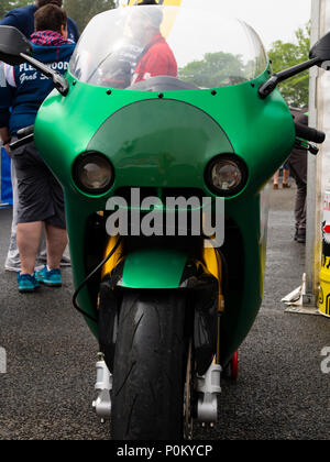 Moto Paton, leichte Motorrad aus Italien, Isle of Man TT Straße Rennen, Mountain Course, 2018 Stockfoto