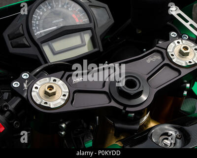 Moto Paton, leichte Motorrad aus Italien, Isle of Man TT Straße Rennen, Mountain Course, 2018 Stockfoto