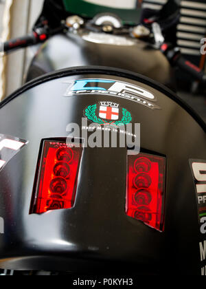Moto Paton, leichte Motorrad aus Italien, Isle of Man TT Straße Rennen, Mountain Course, 2018 Stockfoto