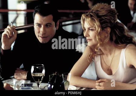 Original Film Titel: SHORTY. Englischer Titel: SHORTY. Regisseur: Barry Sonnenfeld. Jahr: 1995. Stars: John TRAVOLTA; Rene Russo. Credit: CHEN, LINDA R./Album Stockfoto