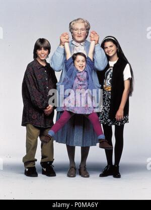 Original Film Titel: Frau. DOUBTFIRE. Englischer Titel: MRS. DOUBTFIRE. Regisseur: CHRIS COLUMBUS. Jahr: 1993. Stars: Robin Williams; MARA WILSON. Quelle: 20th Century Fox/Gnade, ARTHUR/Album Stockfoto