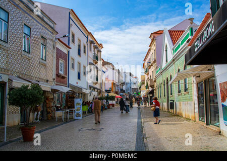 Mafra Portugal. 02. Juni 2018. Blick auf Dorf in der Nähe von Ericeira, Lissabon, Portugal Stockfoto