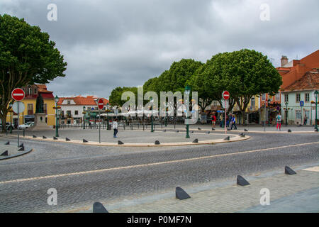 Mafra Portugal. 02. Juni 2018. Ansicht von Mafra Dorf in der Nähe von Lissabon, Portugal. Stockfoto