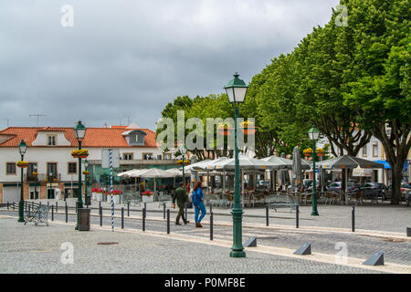 Mafra Portugal. 02. Juni 2018. Ansicht von Mafra Dorf in der Nähe von Lissabon, Portugal. Stockfoto