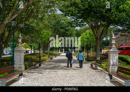Mafra Portugal. 02. Juni 2018. Ansicht von Mafra Dorf in der Nähe von Lissabon, Portugal. Stockfoto