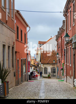 Mafra Portugal. 02. Juni 2018. Ansicht von Mafra Dorf in der Nähe von Lissabon, Portugal. Stockfoto