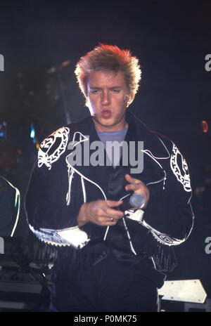 Duran Duran im Wembley Arena 1983 Stockfoto