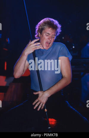 Duran Duran im Wembley Arena 1983 Stockfoto