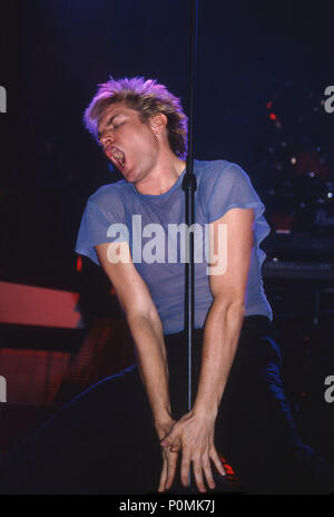 Duran Duran im Wembley Arena 1983 Stockfoto