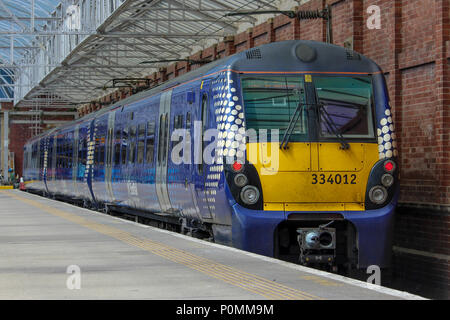 Alstom Juniper Einheit Ställe in Helensburgh, Argyle und Bute Stockfoto