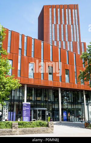 Rundfunk, Beckett, Universität Leeds, Leeds, West Yorkshire, England, Großbritannien Stockfoto