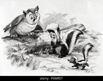 Original Film Titel: BAMBI. Englischer Titel: BAMBI. Regisseur: DAVID HAND. Jahr: 1942. Quelle: Disney/Album Stockfoto