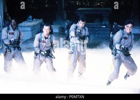 Original Film Titel: Ghost busters. Englischer Titel: Ghost busters. Regisseur: IVAN REITMAN. Jahr: 1984. Stars: Dan Aykroyd, Bill Murray, Harold Ramis. Quelle: Columbia Pictures/Album Stockfoto