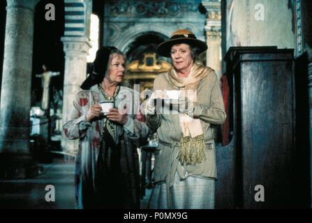 Original Film Titel: TEE MIT MUSSOLINI. Englischer Titel: TEE MIT MUSSOLINI. Regisseur: Franco Zeffirelli. Jahr: 1999. Stars: Maggie Smith, Judi Dench. Credit: MEDUSA FILM/UNIVERSAL PICTURES/Antonello, Philippe/Album Stockfoto