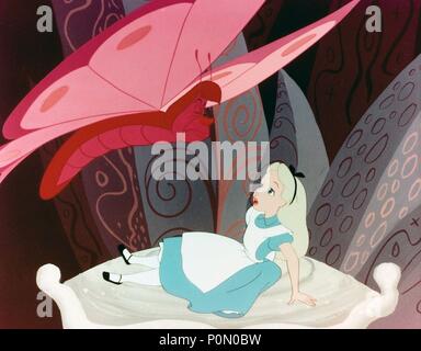 Original Film Titel: Alice im Wunderland. Englischer Titel: Alice im Wunderland. Film Regie: CLYDE GERONIMI, WILFRED JACKSON, HAMILTON LUSKE. Jahr: 1951. Quelle: WALT DISNEY PICTURES/Album Stockfoto