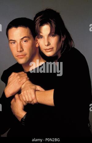 Original Film Titel: Geschwindigkeit. Englischer Titel: Geschwindigkeit. Regisseur: JAN DE BONT. Jahr: 1994. Stars: Keanu Reeves; SANDRA BULLOCK. Quelle: 20th Century Fox/Album Stockfoto
