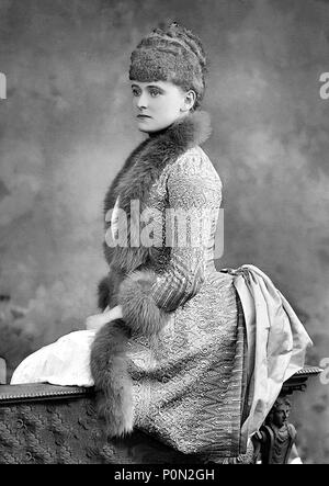 'Daisy' Greville, Frances Evelyn Maynard, Gräfin von Warwick (1889) Stockfoto