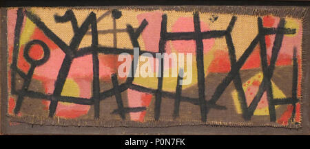 "Gehäuse für Dickhäuter" von Paul Klee, 1940 Stockfoto