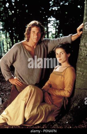 Original Film Titel: ERSTE RITTER. Englischer Titel: ERSTE RITTER. Regisseur: Jerry Zucker. Jahr: 1995. Stars: LANCELOT, RICHARD GERE, Julia Ormond. Quelle: COLUMBIA TRI STAR/Album Stockfoto