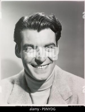 Stars: RORY CALHOUN. Stockfoto