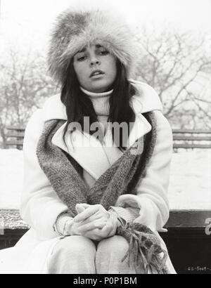 Original Film Titel: LOVE STORY. Englischer Titel: LOVE STORY. Regisseur: Arthur Hiller. Jahr: 1970. Stars: ALI MACGRAW. Quelle: Paramount Pictures/Album Stockfoto