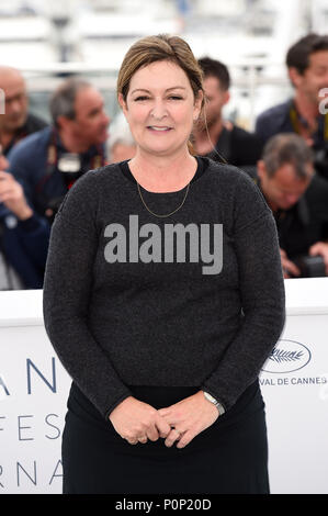 71St jährlichen Filmfestspiele von Cannes - Un Certain Regard-Jury Fotoshooting mit: Julie Huntsinger Wo: Cannes, Frankreich Wann: 09. Mai 2018 Credit: IPA/WENN.com ** Nur für die Veröffentlichung in Großbritannien, den USA, Deutschland, Österreich, Schweiz ** verfügbar Stockfoto