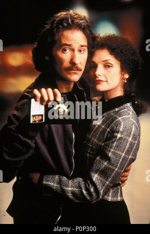 Original Film Titel: JANUAR MANN, DER. Englischer Titel: JANUAR MANN, DER. Regisseur: Pat O'Connor. Jahr: 1989. Stars: Mary Elizabeth Mastrantonio; Kevin Kline. Quelle: Metro Goldwyn Mayer/Album Stockfoto