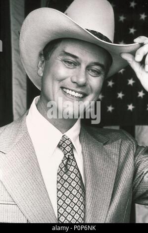 Original Film Titel: DALLAS - TV. Englischer Titel: DALLAS - TV. Jahr: 1978. Stars: Larry Hagman. Credit: LORIMAR TV/Album Stockfoto