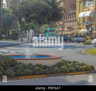 Brunnen in Santa Margherita Ligure Italia Stockfoto
