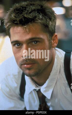 Original Film Titel: 7. Englischer Titel: Sieben. Regisseur: David Fincher. Jahr: 1995. Stars: Brad Pitt. Quelle: New Line Cinema/Album Stockfoto