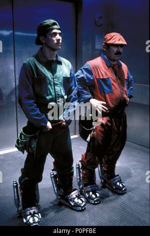 Original Film Titel: Super Mario Bros. Englischer Titel: Super Mario Bros. Film Regie: ROCKY MORTON, ANNABEL JANKEL. Jahr: 1993. Stars: Bob Hoskins, John LEGUIZAMO. Quelle: Hollywood Pictures/Album Stockfoto