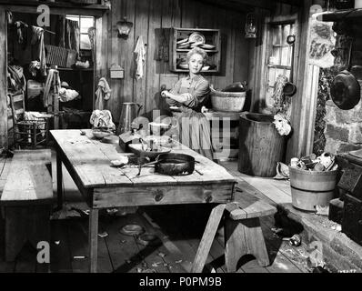 Original Film Titel: sieben Bräute für sieben Brüder. Englischer Titel: sieben Bräute für sieben Brüder. Regisseur: Stanley Donen. Jahr: 1954. Stars: Jane Powell. Credit: M.G.M/Album Stockfoto