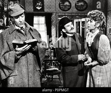 Original Film Titel: Das Privatleben des Sherlock Holmes. Englischer Titel: Das Privatleben des Sherlock Holmes. Regisseur: Billy Wilder. Jahr: 1970. Stars: Colin Blakely; ROBERT STEPHENS. Quelle: UNITED ARTISTS/Album Stockfoto