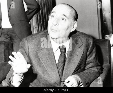 Stars: Roberto Rossellini. Stockfoto