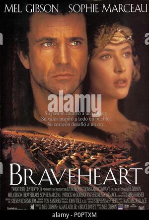 Original Film Titel: BRAVEHEART. Englischer Titel: BRAVEHEART. Regisseur: MEL GIBSON. Jahr: 1995. Quelle: 20th Century Fox/Album Stockfoto