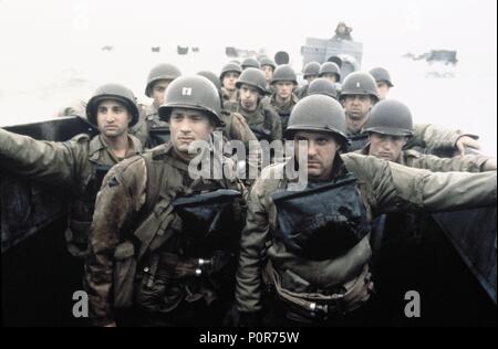 Original Film Titel: Saving Private Ryan. Englischer Titel: Saving Private Ryan. Regisseur: Steven Spielberg. Jahr: 1998. Quelle: DREAMWORKS/Album Stockfoto