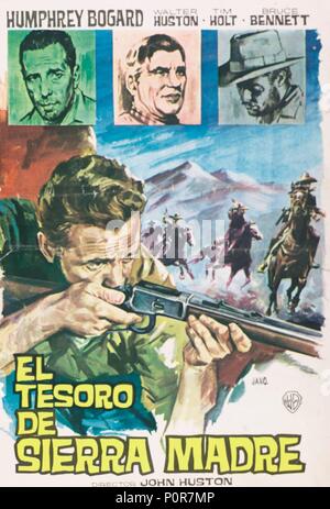 Original Film Titel: DER SCHATZ DER SIERRA MADRE. Englischer Titel: DER SCHATZ DER SIERRA MADRE. Regisseur: John HUSTON. Jahr: 1948. Quelle: WARNER BROTHERS/Album Stockfoto