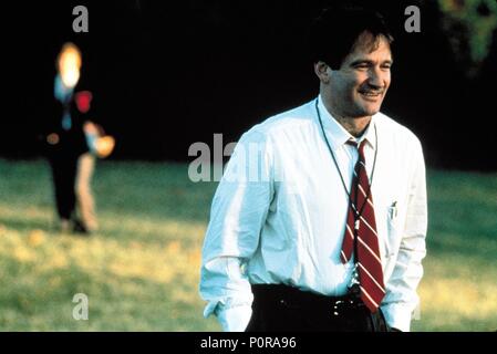 Original Film Titel: Dead Poets Society. Englischer Titel: Dead Poets Society. Regisseur: Peter Weir. Jahr: 1989. Stars: Robin Williams. Credit: TOUCHSTONE PICTURES/Album Stockfoto